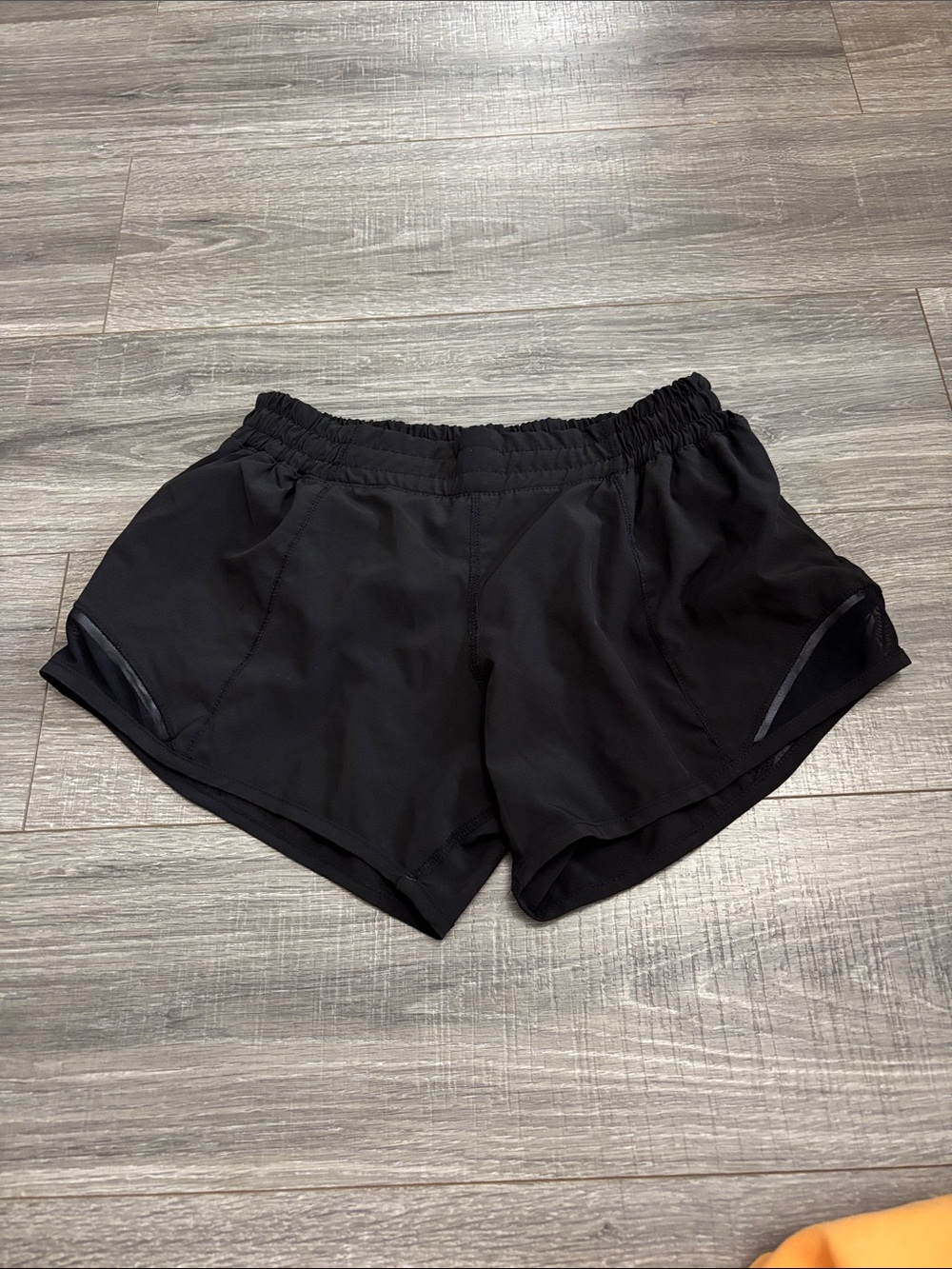 varsity black athletic shorts